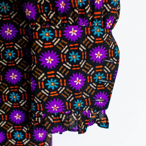 Saint Laurent Geo Motif Tunic Dress - Picture 4 of 16